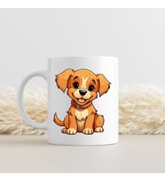 Köpek Model Bardak - Köpekli Bardak