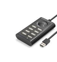 USB Hub 8 Port 480 Mbps 1 M Siyah HDX7052