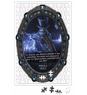Nikola Tesla 01 Puzzle 240 Parça Yapboz