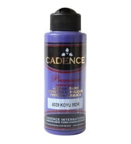 Cadence Premium Akrilik Boya 120 ml. 6029 Koyu Mor 