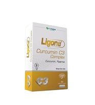Ligone Curcumin C3 Complex 30 Bitkisel Kapsül (Krem)
