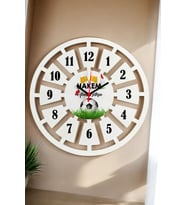 Hakem Duvar Saati 40cm (Beyaz)