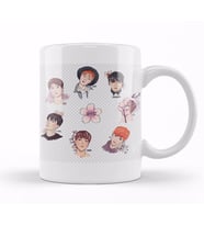 Bts Grubu Kupa Bardak Porselen