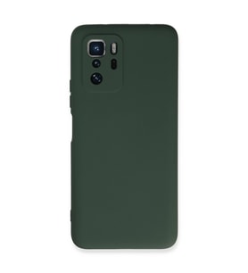 Xiaomi Poco X3 Gt Kılıf Nano İçi Kadife Silikon - Koyu Yeşil