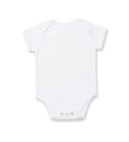 Sema Baby Prematüre Yarım Kol Penye Çıtçıtlı Badi - Beyaz