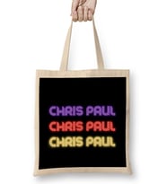Chris Paul - Basketball gifts Vintage Retro Rainbow Quotes For BOYS AND Dad Bez Çanta Uzun Saplı