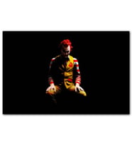 Cakatablo McDonalds Kıyafetli Joker Karanlık Mod MDF Tablo