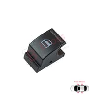 VW Seat 7L6959855B 2K0959857A 1T0959851 için 1 Adet Ön veya Arka Cam Açma Düğme Kapağı