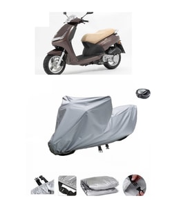 Peugeot Vivacity 125  Su Geçirmez Motosiklet Brandası ARKA ÇANTA UYUMLU