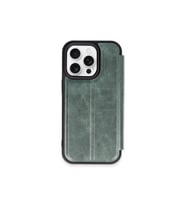 iPhone 15 Pro Max Kılıf Flip Cover - Koyu Yeşil