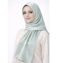 Mısırlı Eşarpları Taşlı Jan Jan Abiye Şal 75x190 cm (Krem)
