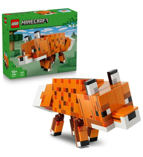® Minecraft® Tilki 21588 - 10 Yaş ve Üzeri Çocuklar için Dekoratif Oyuncak Yapım Seti (497 Parça)