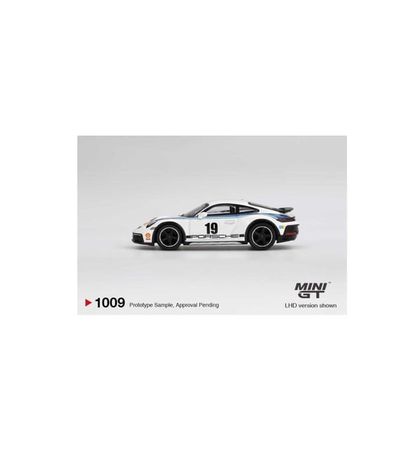 Mini GT 1009 Porsche 911 Dakar Rally 1974 1/64 Model Araba