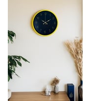 36 Cm Sarı Şık Duvar Saati