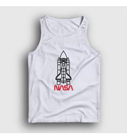 Presmono Unisex Beyaz Rocket V2 Nasa Space Uzay Atlet 369458tt (Beyaz)
