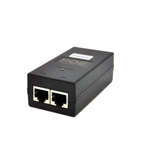 Beek PoE Injector, IEEE 802.3at 100M/1000Mbps, güç girişi AC100V~AC240V, güç çıkışı 48V, güç tüketimi maks. 30W
Beek PoE Injector 30W 48V/30W, 100M/1000Mbps, AC 100-240V