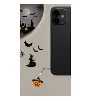 Miyuki Boncuk El Yapımı Balkabağı Telefon Çarmı - Charm Halloween Cadılar Bayramı 1 (Çok Renkli)