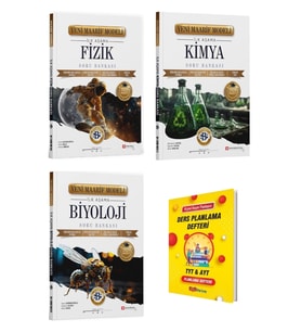 TYT 2028 Maarif Fizik Kimya ve Biyoloji Soru Bankası + Planlama Defteri