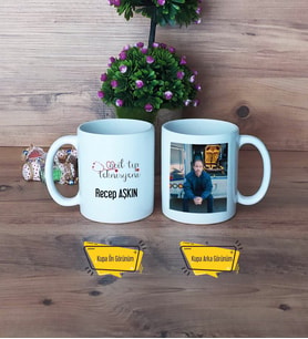 Acil Tıp Teknisyeni ATT Kupa Bardak Beyaz Fotoğraflı Acil Tıp Teknisyenleri Günü Hediyesi