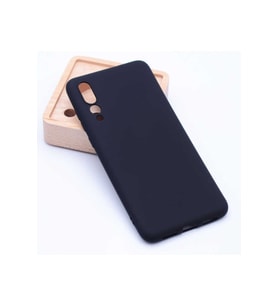 Huawei P20 Pro Uyumlu Kılıf Zore Premier Silikon Kapak (Siyah)