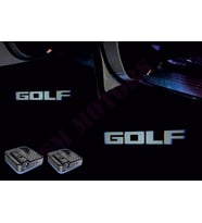 Golf Araçlara Pilli Yapıştırmalı Kapı Altı Logo Kutu Içeriği 2 Adet