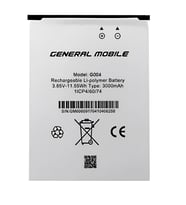 General Mobile GM 6 Uyumlu Pil Sıfır - Servis