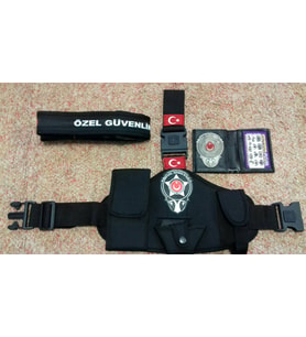 ÖZEL GÜVENLİK TESİSAT BACAK KILIFI,(+),ÖZEL GÜVENLİK ROZETLİ CÜZDANI,(+),ÖZEL GÜVENLİK PALASKASI (3-AD) URUN,SATIN-AL,SIVILE SATILMAZ.