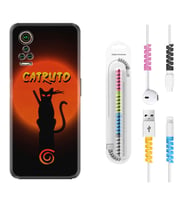 General Mobile GM 21 Pro GM 22 Pro Plus Kılıf Kablo Koruma Spiral Silikon Catrudo 1679