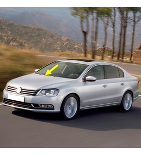 VW Passat B7 2011-2014 Ön Cam Sağ Silecek Silgi Kolu 3C1955410B (Siyah)