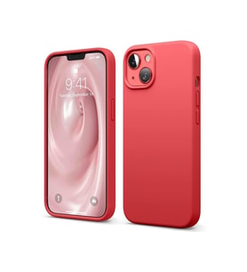 Iphone 14 Kılıf First Silikon - Kırmızı
