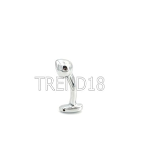 METAL TIKAÇ PLUG – MEDİUM GÜMÜŞ RENK 9 CM TIKAÇ – MODERN PLUG – MOTİV PLUG