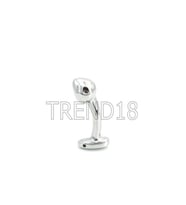 METAL  TIKAÇ PLUG – MEDİUM GÜMÜŞ RENK 9 CM TIKAÇ – MODERN  PLUG – MOTİV  PLUG