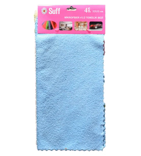 Kalwax 4 lü Mikrofiber Temizlik Bezi 30*30 ebat
