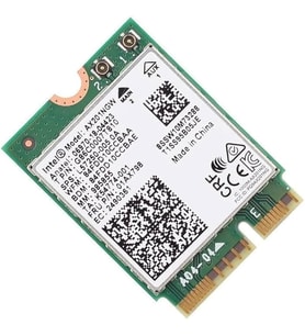 Intel AX201NGW M.2 Wi‑Fi 6 Kartı + Bluetooth 5.1  2400 Mbps Dual Band