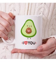 Cute Pear Tasarım Kupa Bardak