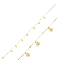 Papatya Altın Kaplama Bileklik BLK3 (Gold)