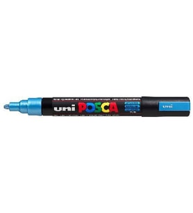Uni Posca PC-5M Boyama Markörü 1.8-2.5 mm METALİK MAVİ 