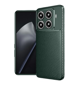 Newface Xiaomi Mi 15T Pro Auto Focus Karbon Kapak - Koyu Yeşil