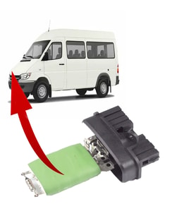 Mercedes Sprinter Kalorifer Rezistans Modülü 1996 - 2005