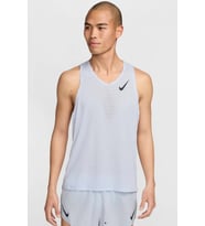Nike Dri Fit AeroSwift Running ADV Singlet Tank Top Lazer Kesim Koşu Atleti Açık Mavi