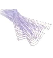 PLASTİK HELEZON SPİRAL 12MM. 4:1 ŞEFFAF 100 AD. 48 LOP POŞETLİ