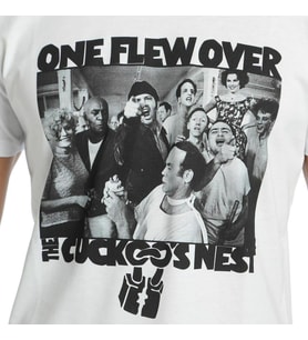 Bant Giyim - Guguk Kuşu Film Beyaz Erkek T-shirt Tişört