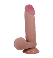 OdinsShop 20,5 cm Çift Katmanlı Gerçekçi Dildo Penis