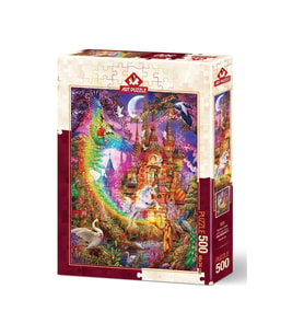 Art Puzzle Gökkuşağı Şatosu 500 Parça Puzzle 5075