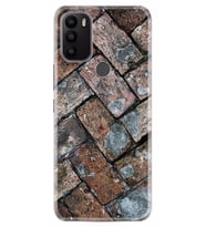 General Mobile GM 21 Pro Kılıf Desenli Silikon Retro Stone 1324