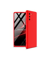 Samsung Galaxy A91 (S10 Lite) Uyumlu Kılıf Zore Ays Kapak (Kırmızı)