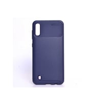 Samsung Galaxy M10 Uyumlu Kılıf Zore Negro Silikon Kapak (Lacivert)