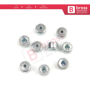 BCR008 Cam Kriko Kablo Halat Uç Pimi Tutma Perçini 6x3.5/1.7 mm 100 Adet