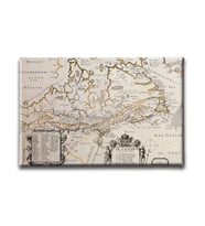 Harita Canvas Tablo HAY104