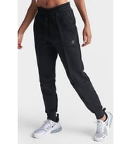 Nike Sportswear Tech Fleece Standart Fit Mid Rise Jogger Black Kadın Eşofman Altı Siyah